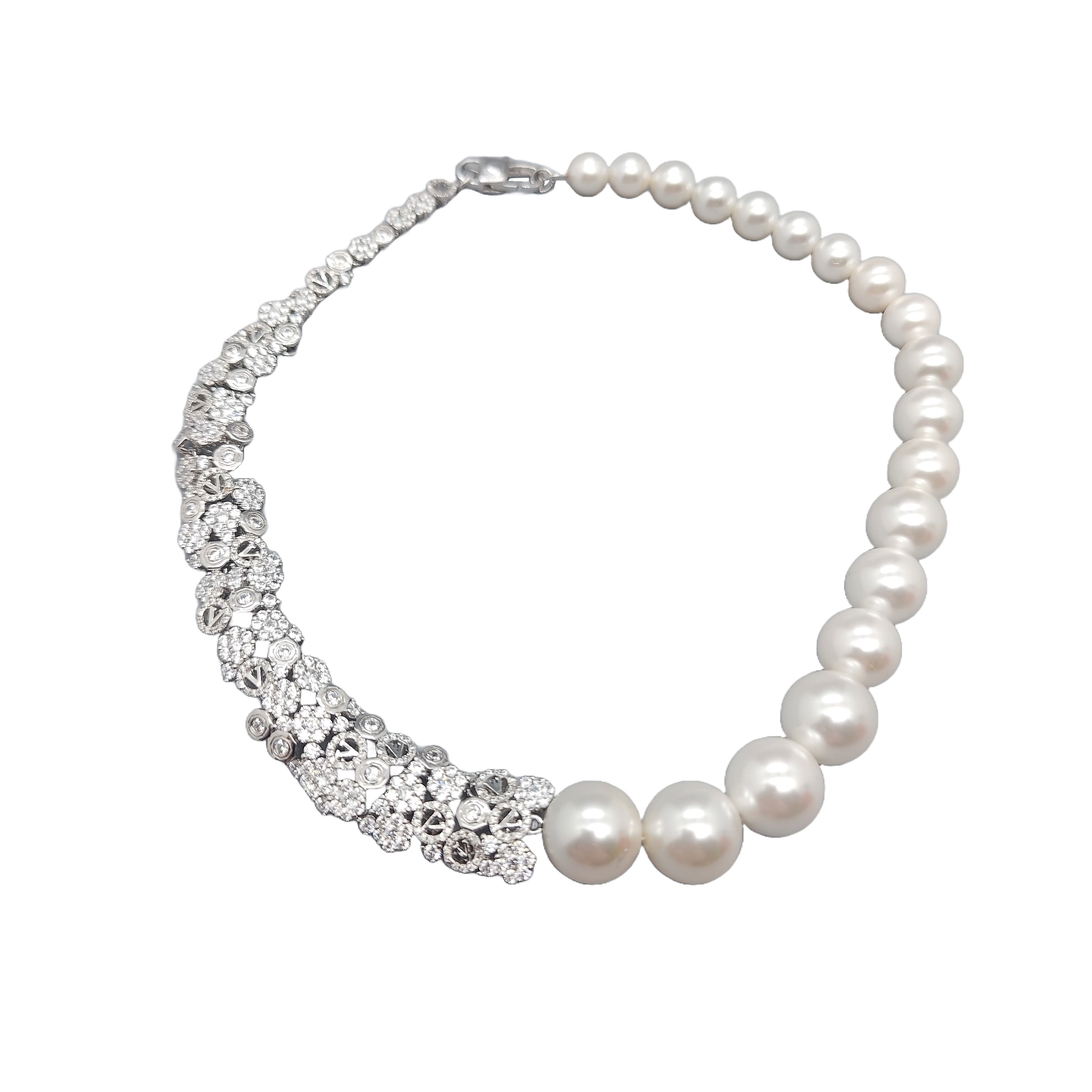 Elegant Affinity Pearl Necklace(18V)
