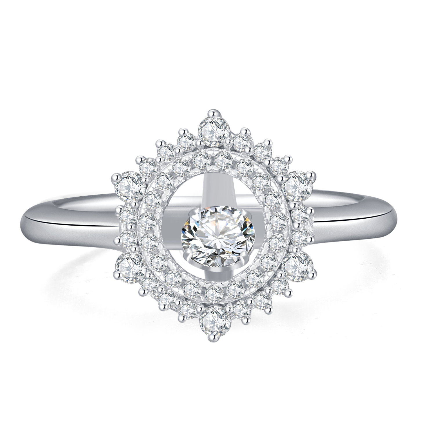Sparkling Sun Ring