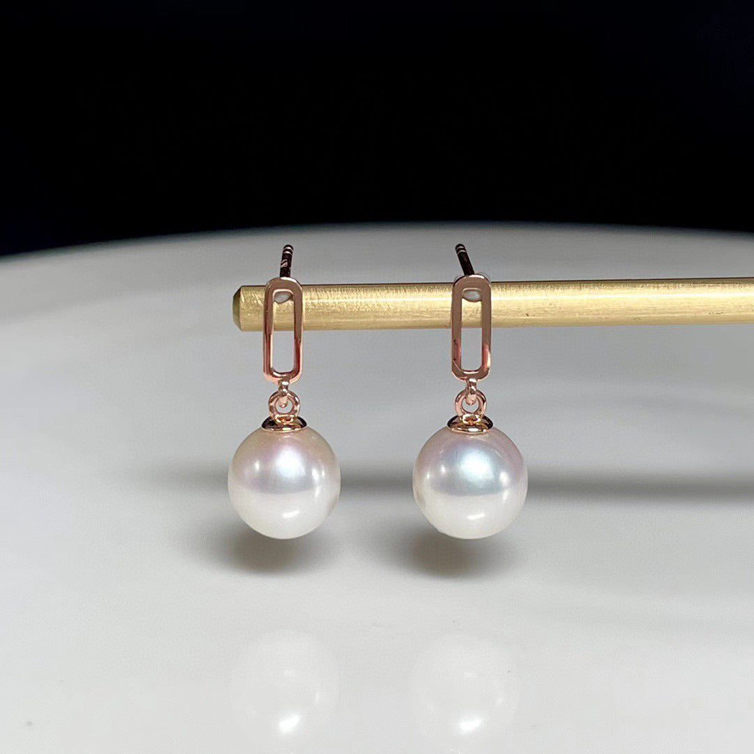 "Loop" Pearl Earrings