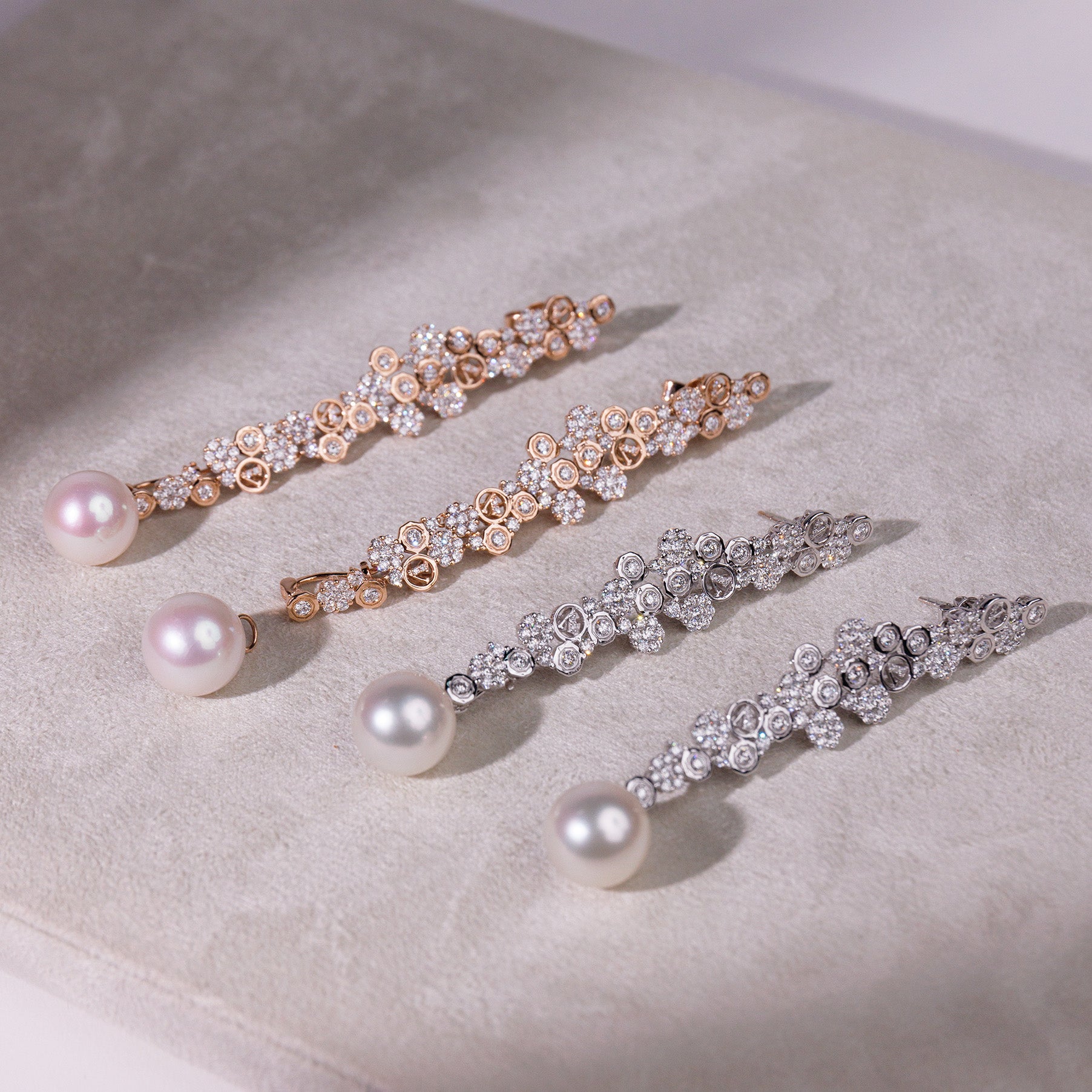 Elegant Affinity - Short Pearl Dangles