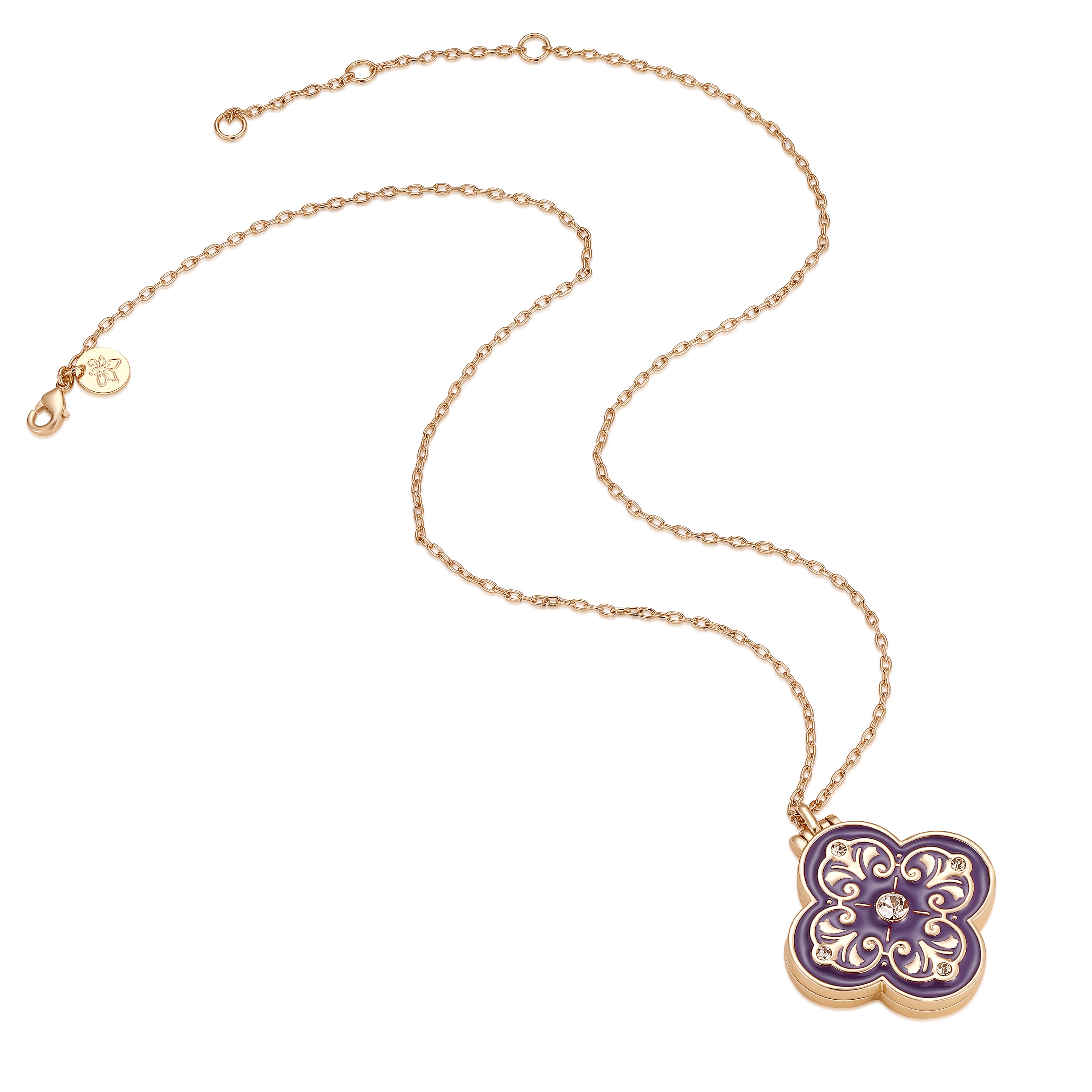 Eternal Memories Crystal Frame Necklace