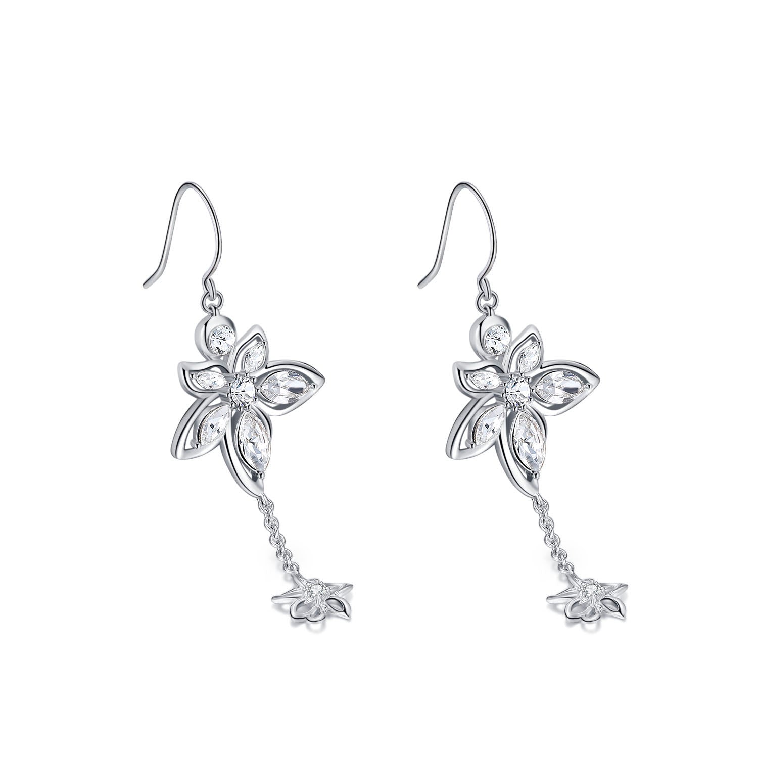 Bauhinia Flower Earrings