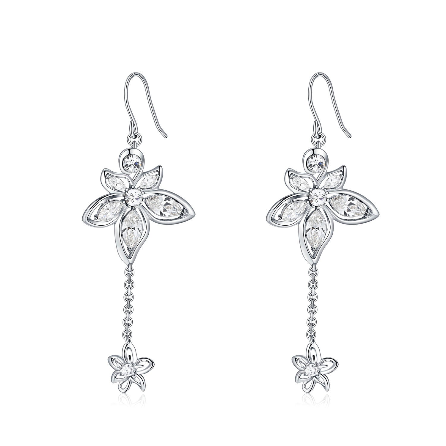 Bauhinia Flower Earrings