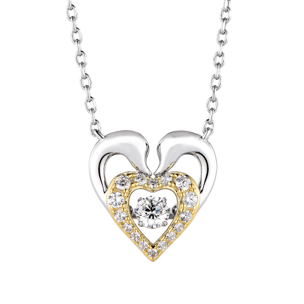 little swan necklace