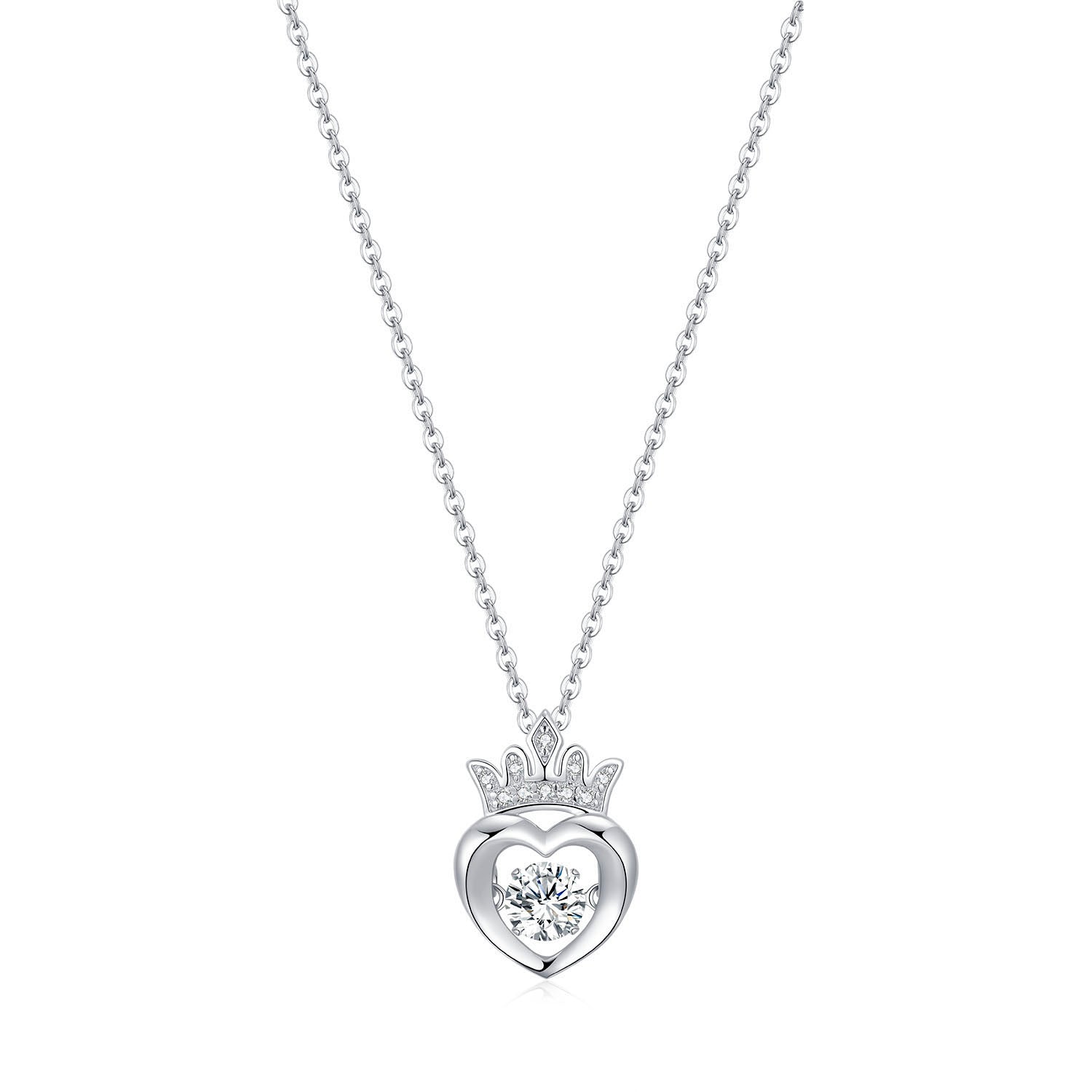 Crown Smart Pendant Necklace