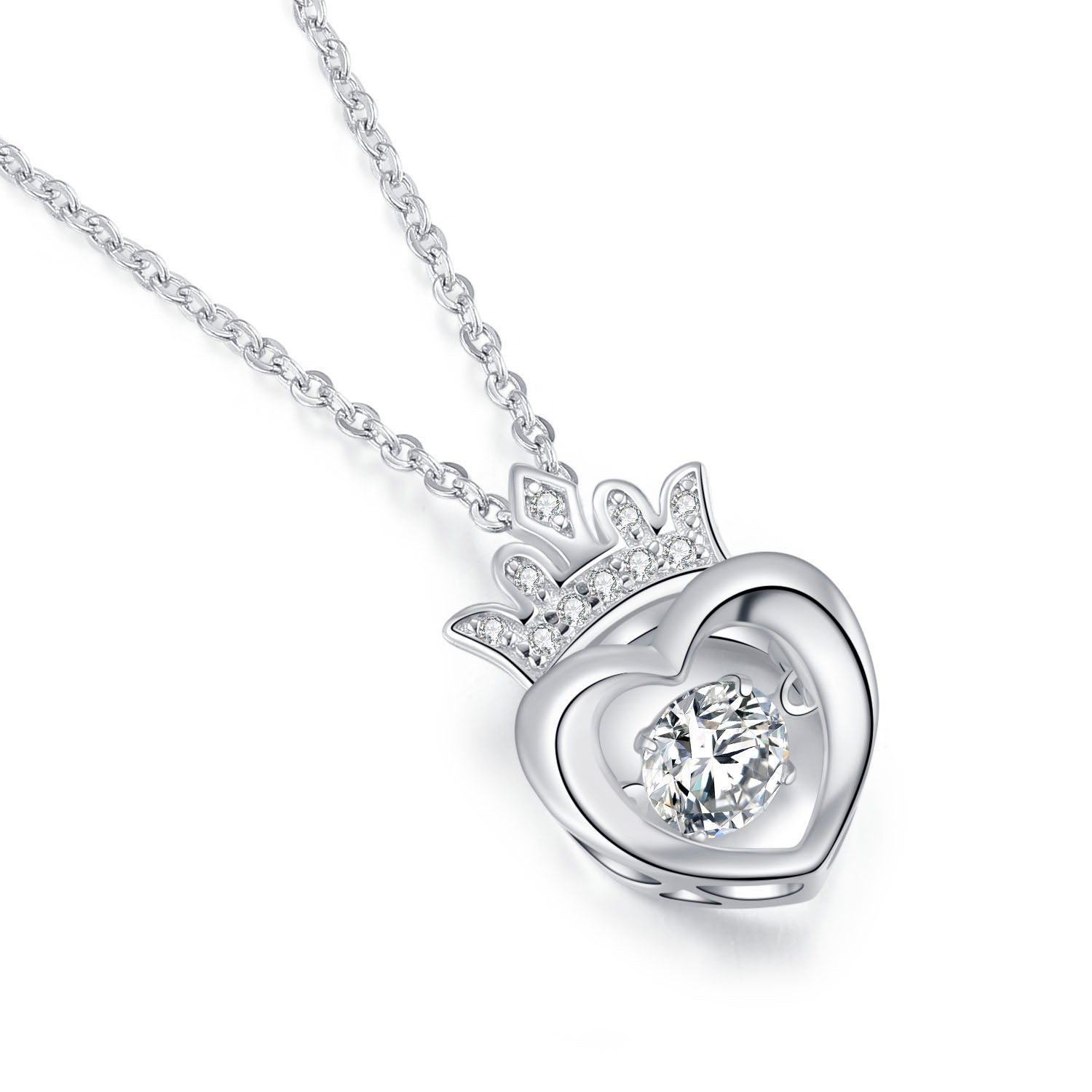 Crown Smart Pendant Necklace