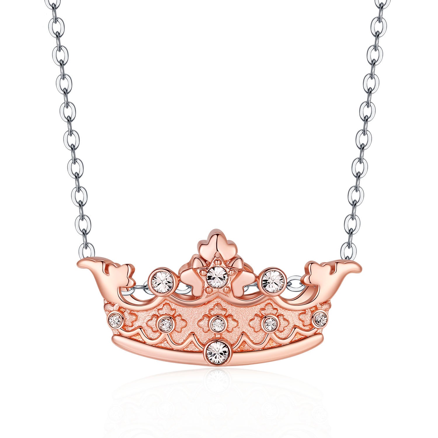 Crown Rose Gold Charm
