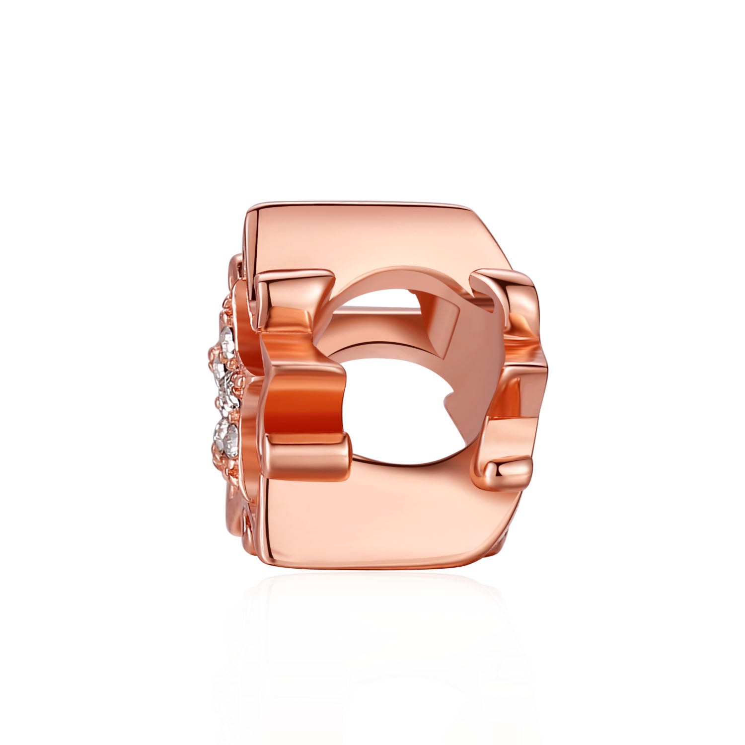 Plated Crystal Charm