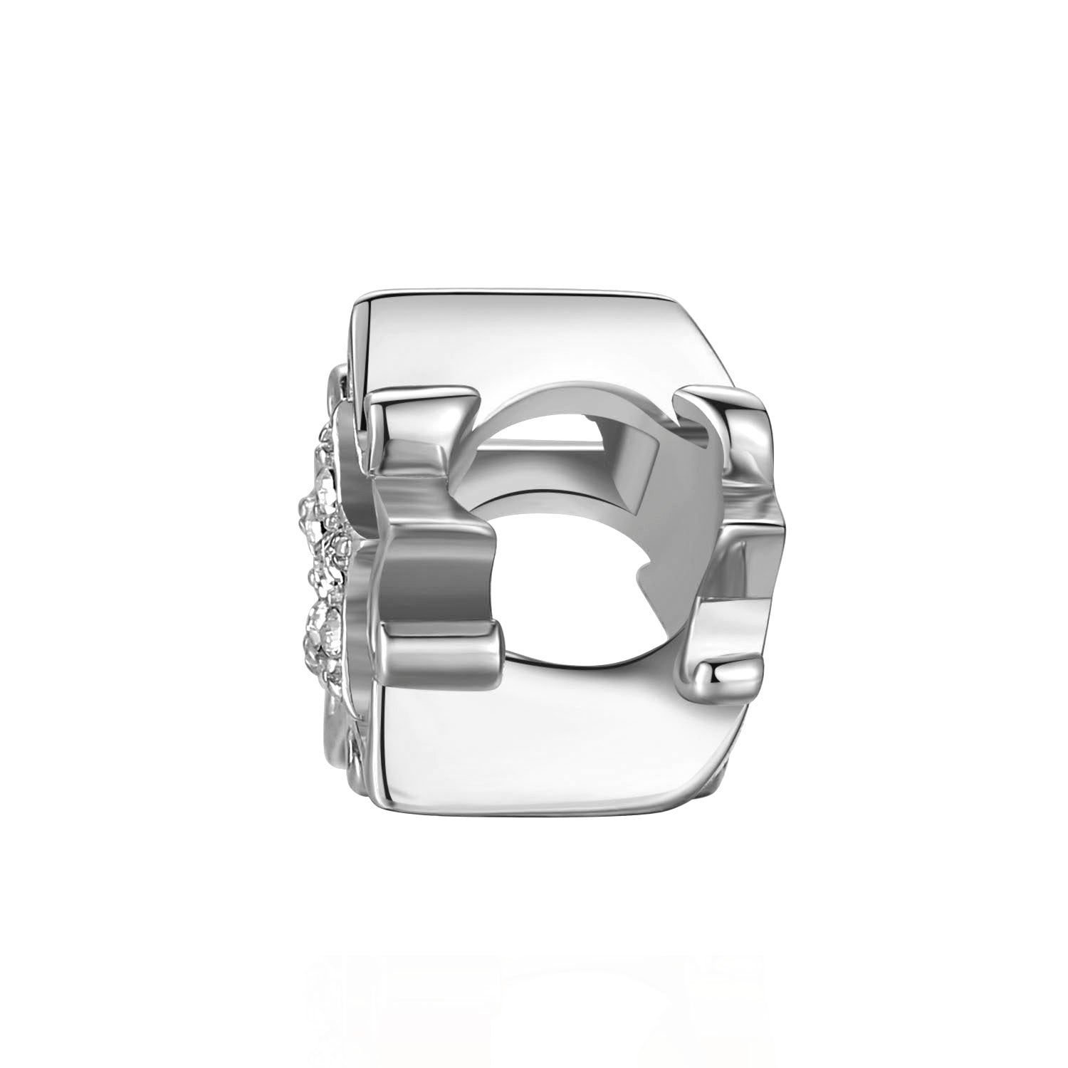 Plated Crystal Charm