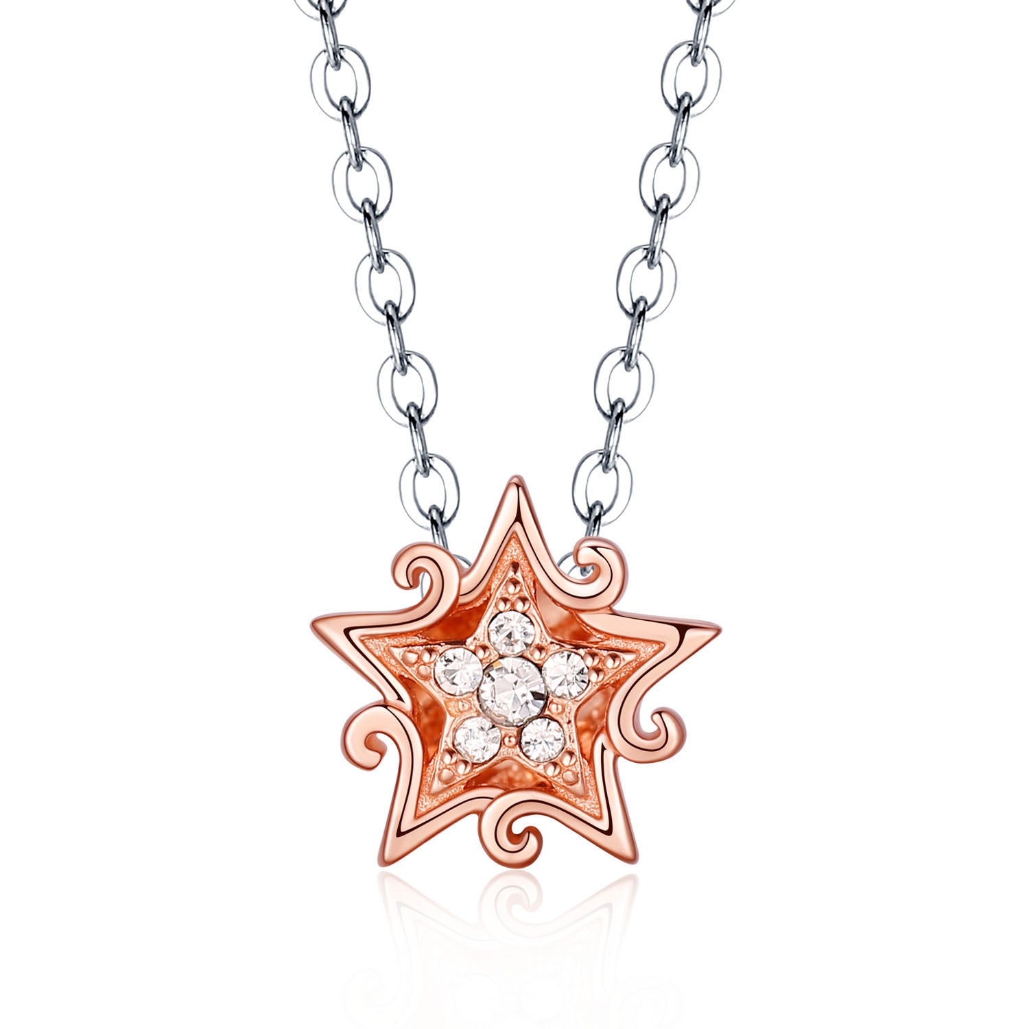 Plated Crystal Charm