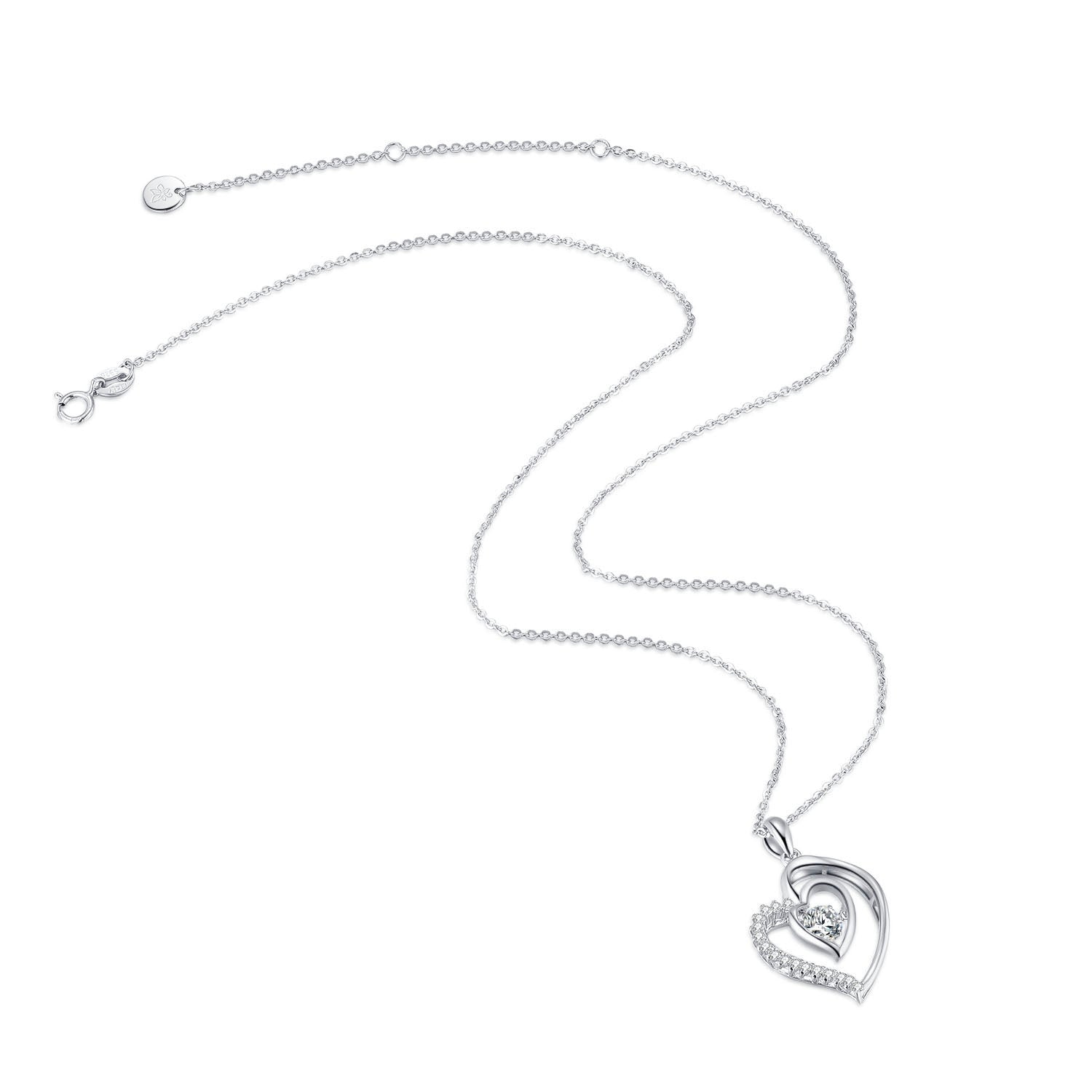 Diamante heart smart Necklace