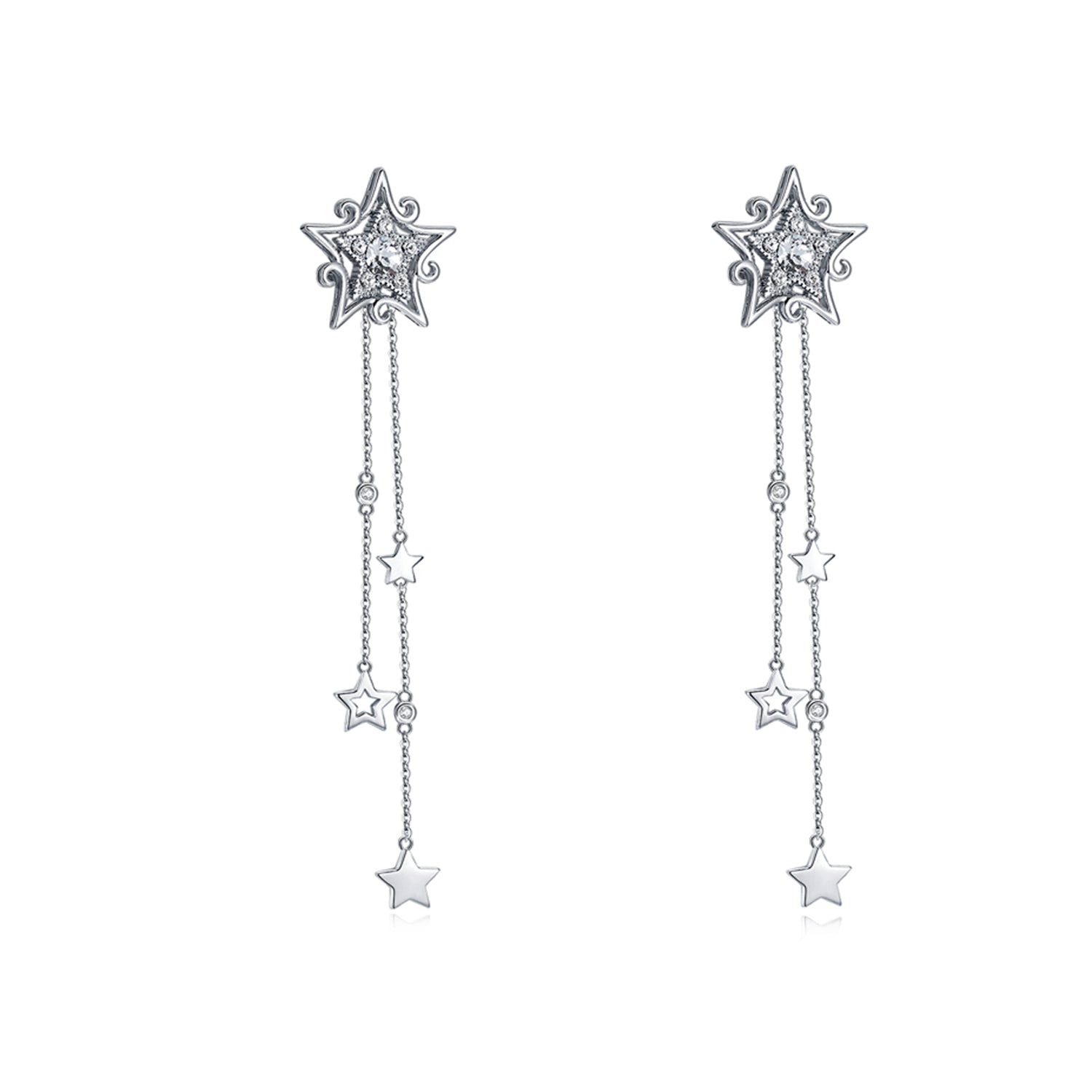 Starry Glow Star Long Earring