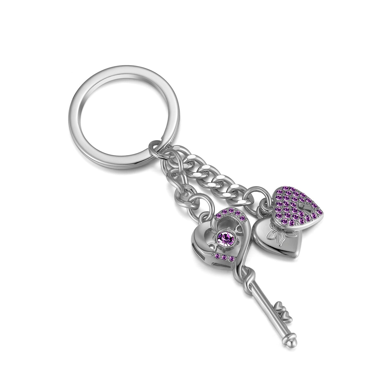 Heart shape keychain