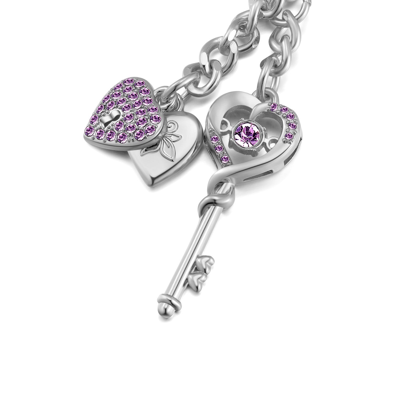 Heart shape keychain