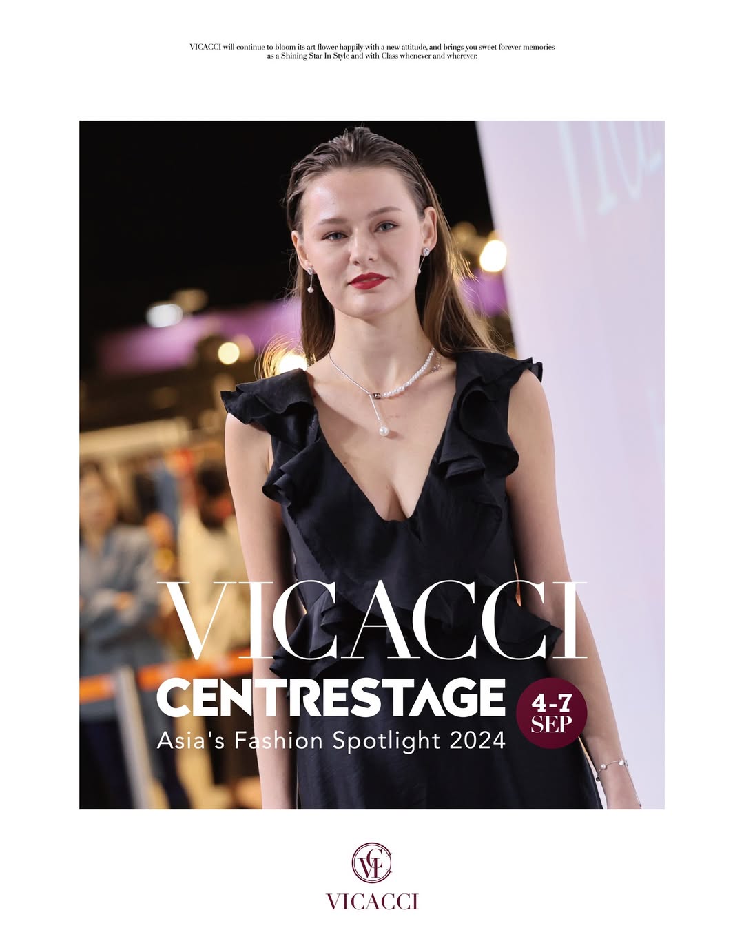 This year, Vicacci Jewelry brand participated in Hong Kong's annual fashion event, "CENTRESTAGE 2024."