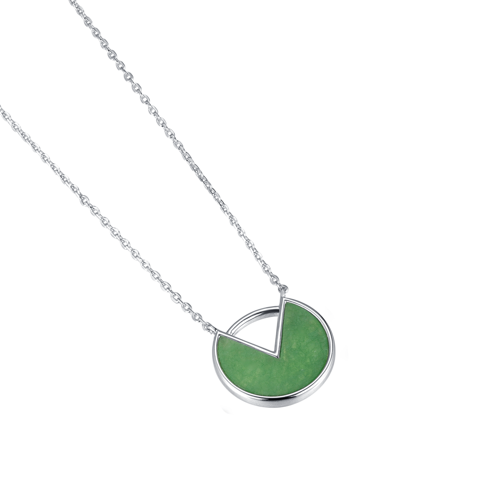 Lotus leaf Jade Necklace