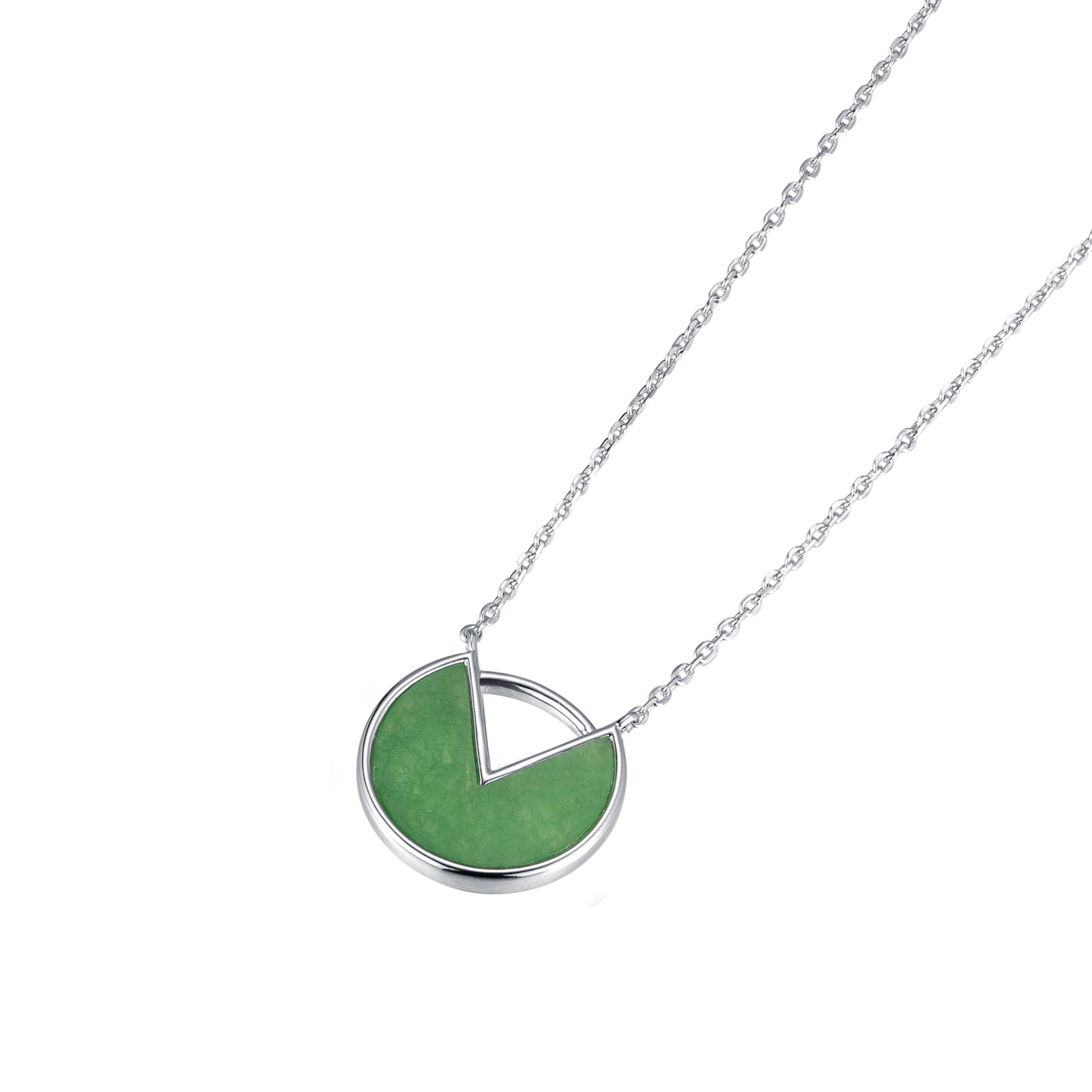 Lotus leaf Jade Necklace