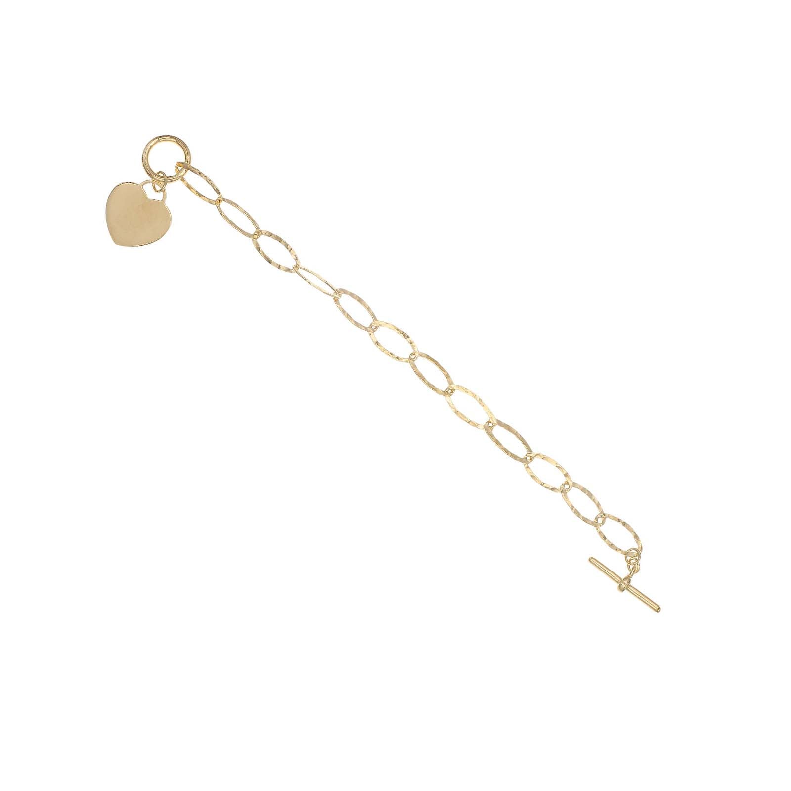 Mirror Heart Gold bracelet