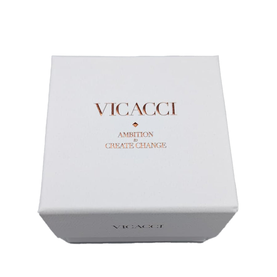 Minimalist modern white ceramic jewelry storage box