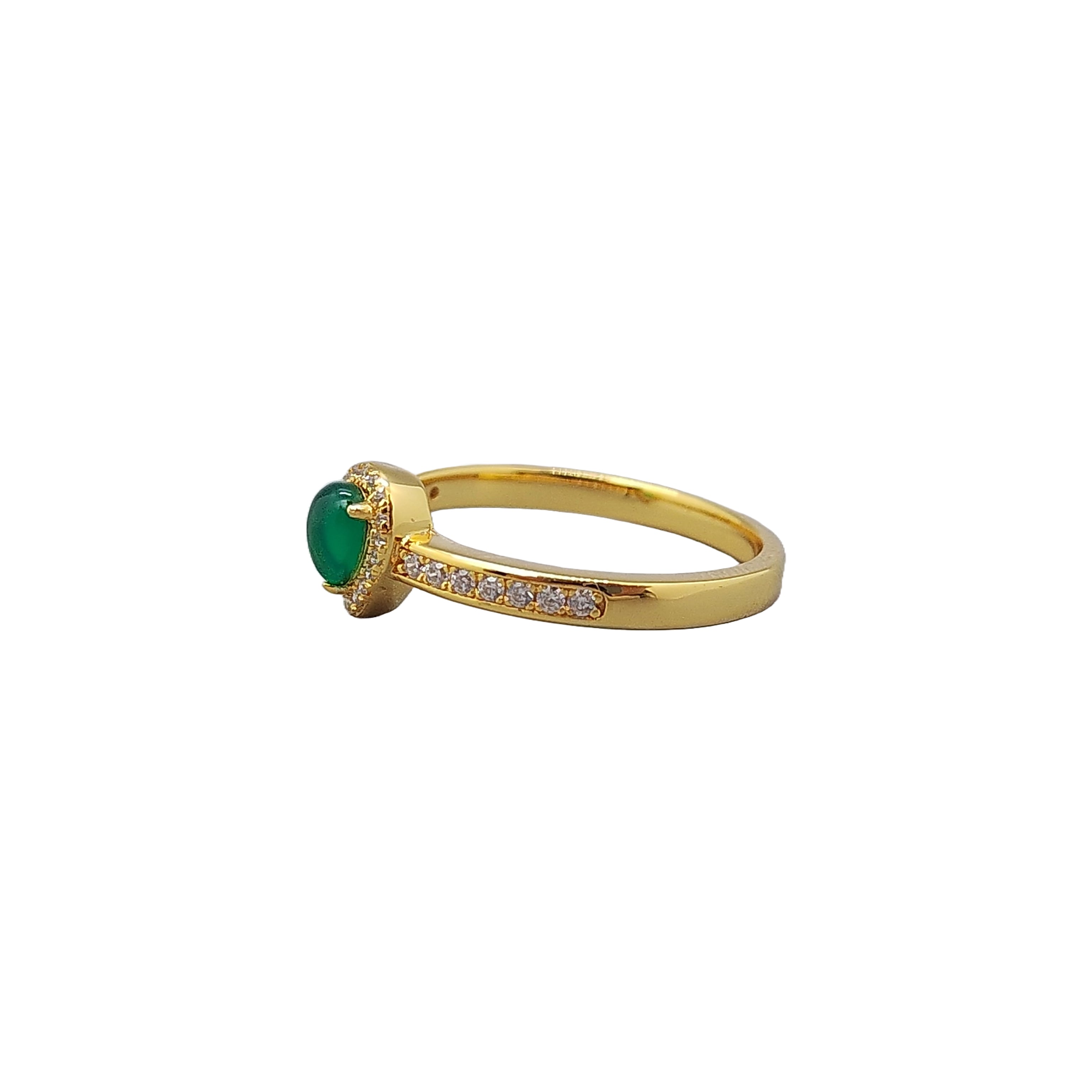 Drip Jade Ring