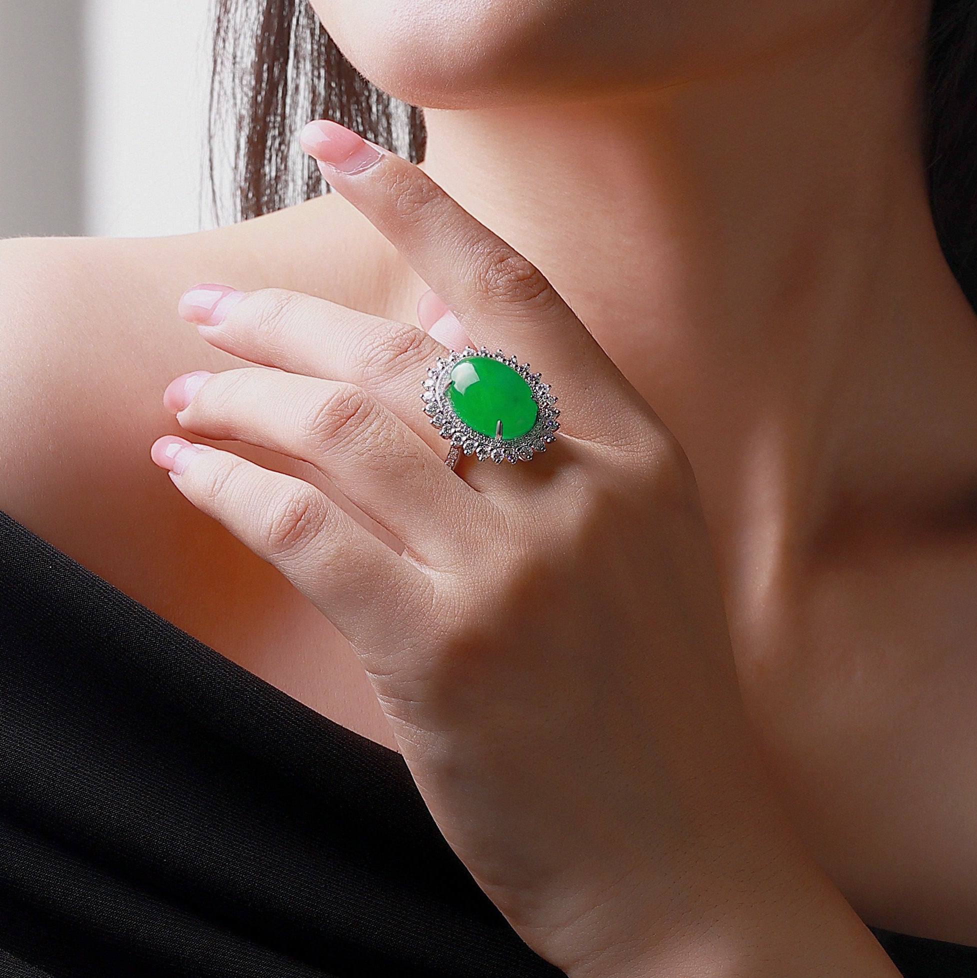 Convertible Jade Pendant & Ring (2-in-1)