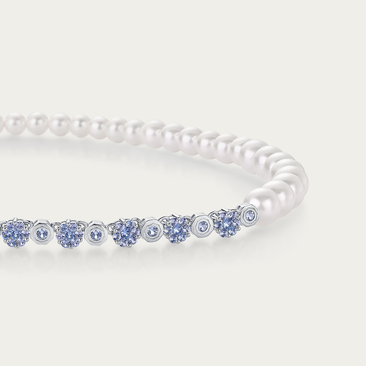 Harmony Blossom Pearl Necklace