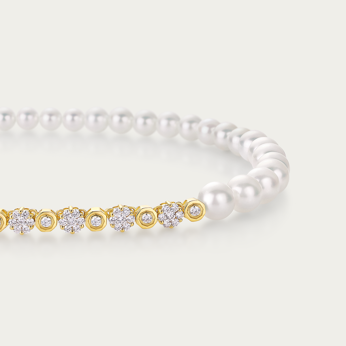 Harmony Blossom Pearl Necklace