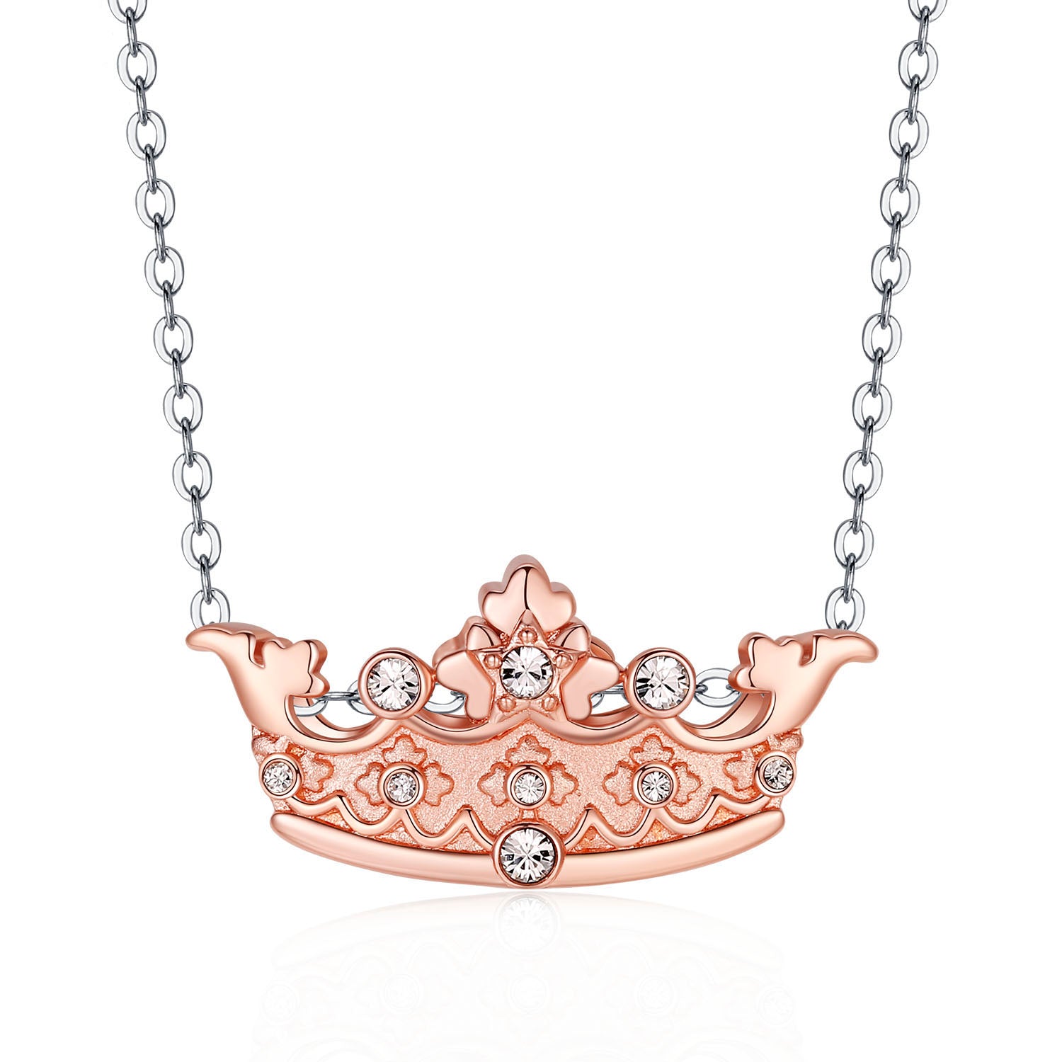 Crown Rose Gold Charm