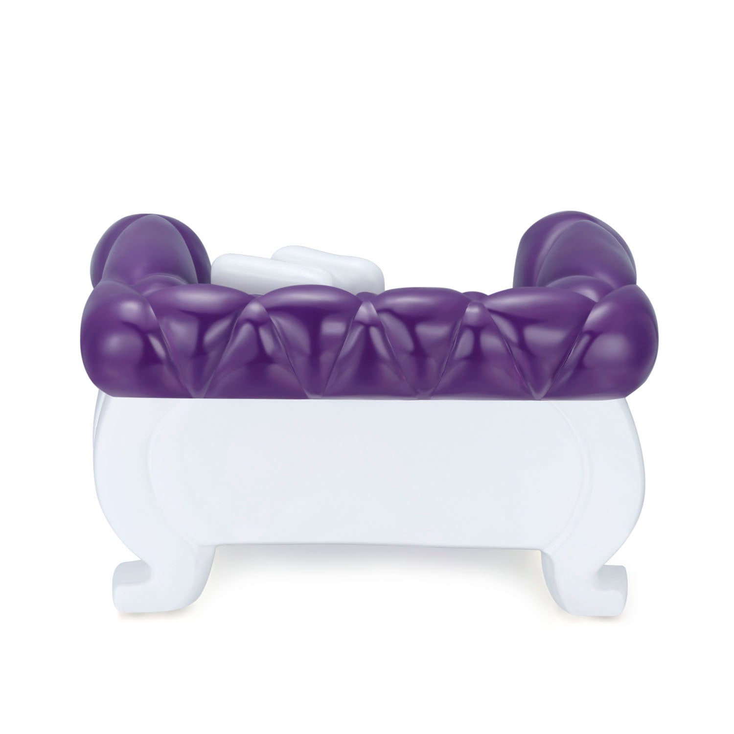 Nice Resin Sofa shape purple Jewelry Box