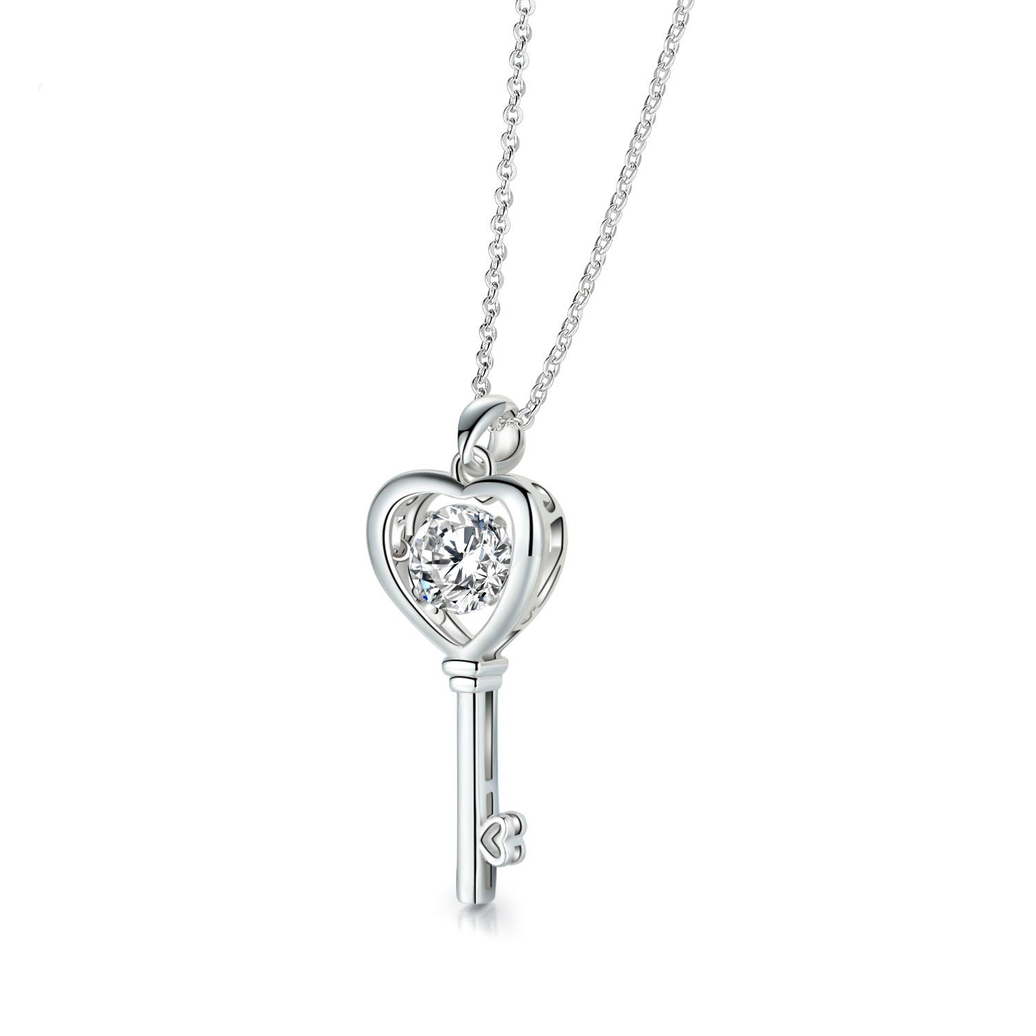 Lover's key smart necklace