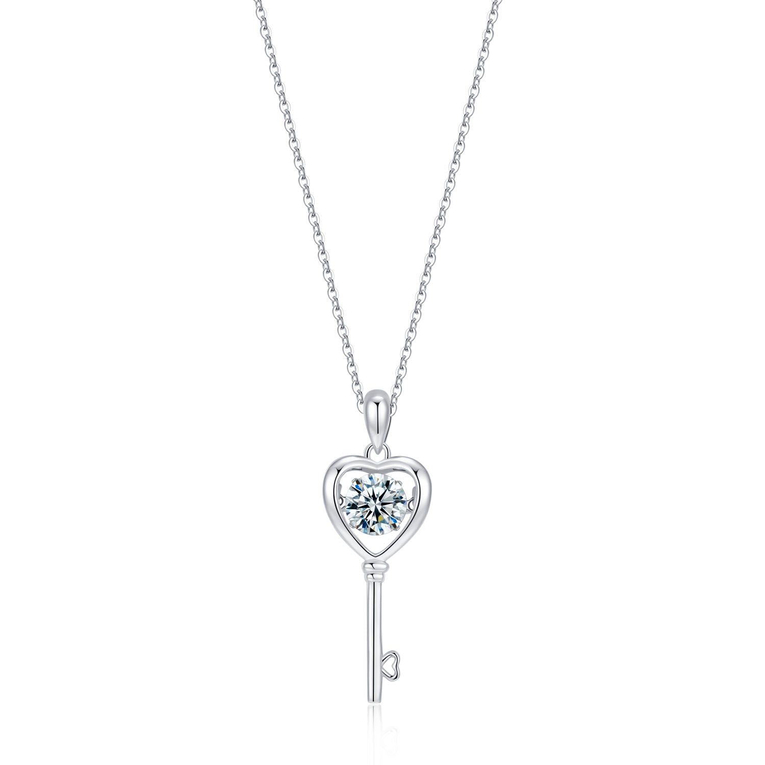 Lover's key smart necklace