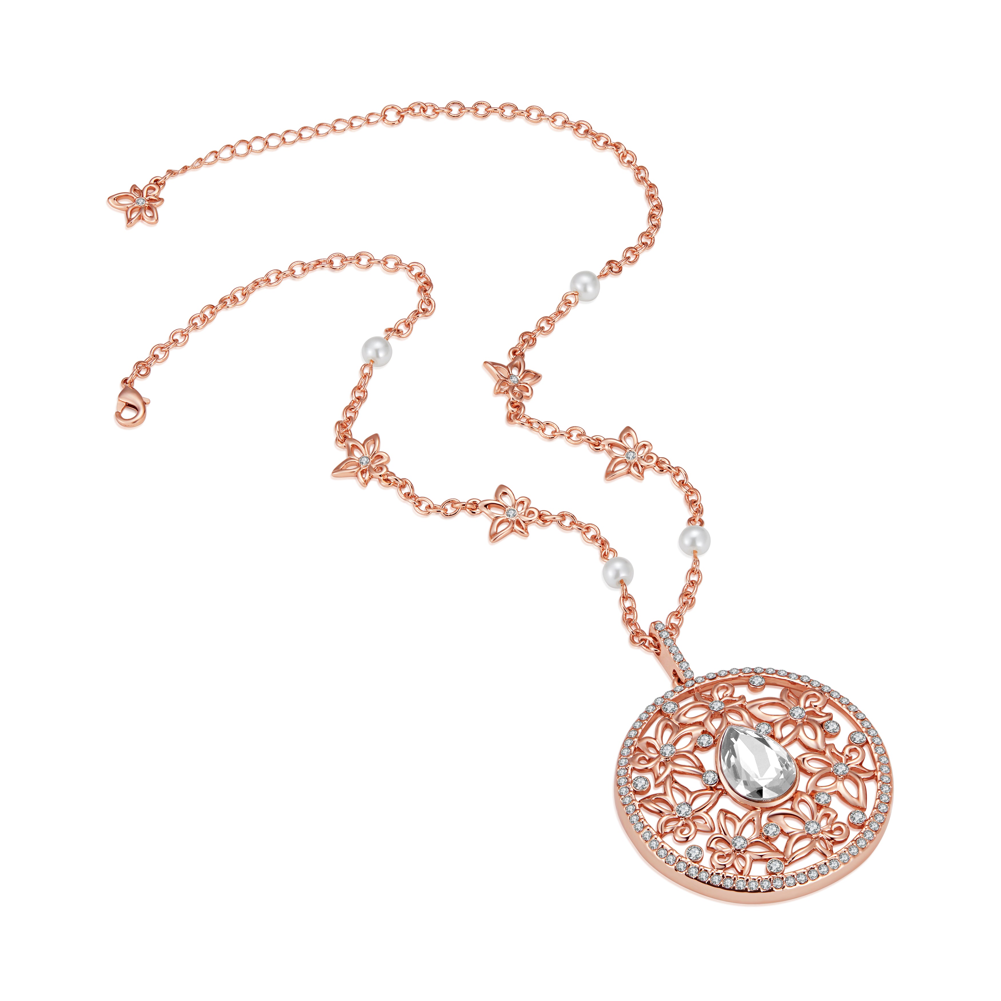 VICACCI medallion's great circular shape Necklace