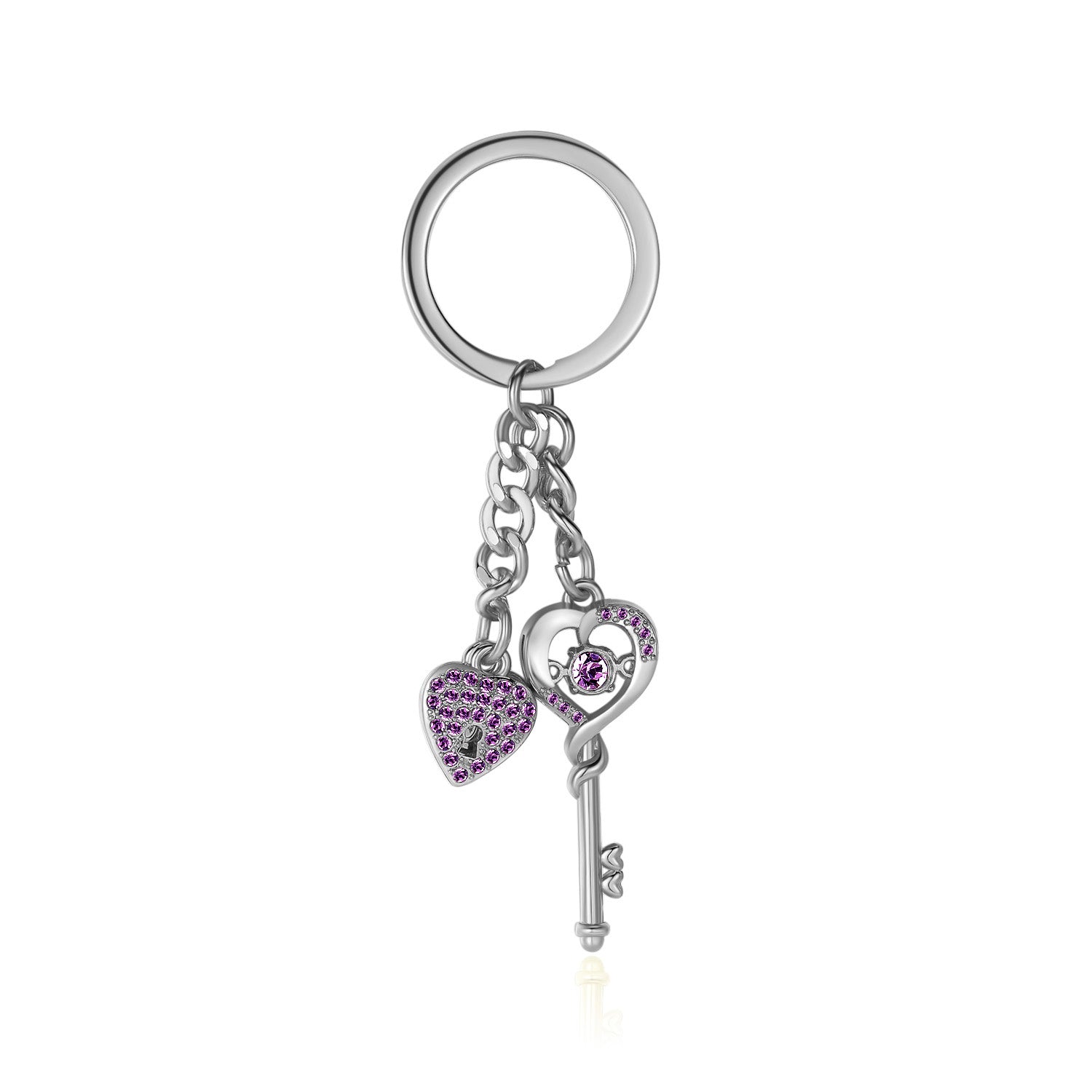 Heart shape keychain